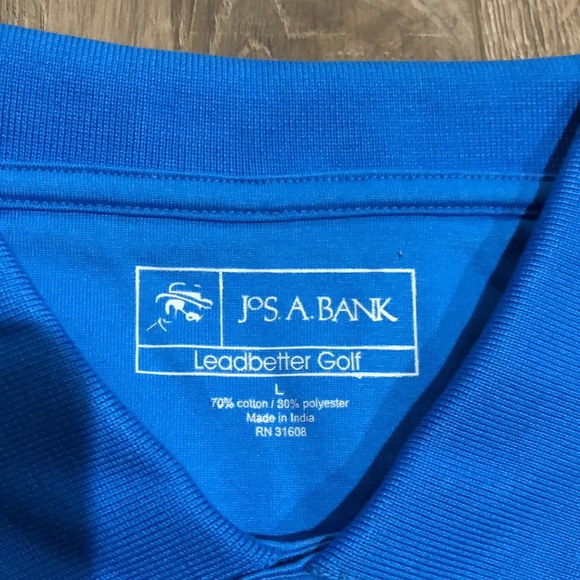 Like new! - JOS. A. BANK Leadbetter Textured Golf Polo Shirt - Picture 2 of 7